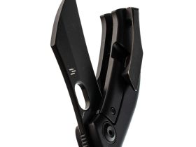 Складной нож Kansept Osprey, сталь CPM S35VN, рукоять титан, черный