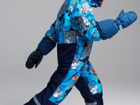 Комбинезон текстильный с полиуретановым покрытием для мальчиков