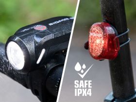 Набор фонарей Sigma Aura 35 / Nugget II (красный / белый)