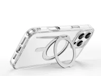 Чехол-накладка Wiwu iShield Ultra Magsafe (MCC-201) для iPhone 16 (кольцо-держатель/пластиковый) (прозрачный)