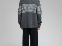 Кардиган на молнии с шерстью