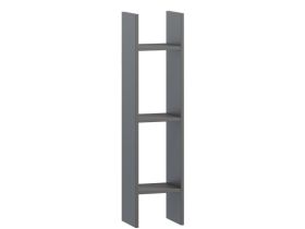 Полка Брилл 100x24 Графитовый