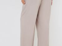 Брюки из вискозы, Бежевый