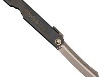 Нож складной Higonokami Nagao Kanekoma, сталь SK-5, японский традиционный, рукоять нержавеющая сталь черная