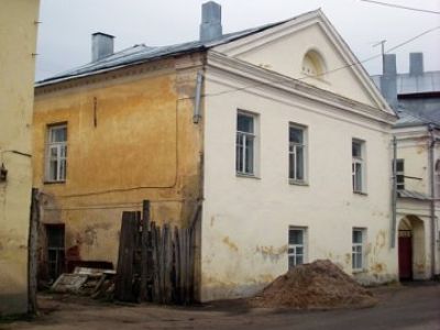 Образец жилой застройки площади и улицы