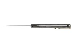 Складной нож Ruike P878-AK, сталь 14C28N, рукоять алюминий, бронзовый