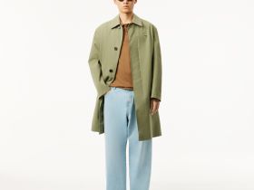 Мужское поло Lacoste L.12.12 приталенного кроя