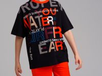 Комплект трикотажный для мальчиков: фуфайка (футболка), шорты