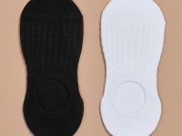 Следки Socks, черные/белые