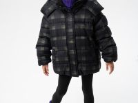 Куртка текстильная с полиуретановым покрытием для девочек