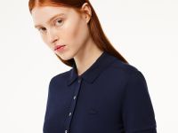 Женское платье-поло Lacoste приталенного кроя