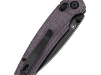 Складной нож Tenable Raven, сталь 14C28N, рукоять микарта, фиолетовый