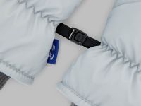 Утепленные варежки на флисе из коллаборации с maneken