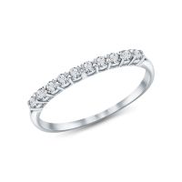 Серебряное кольцо с фианитами