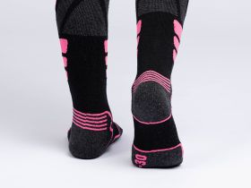 Термоноски трикотажные для девочек (высокие махровые)