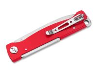 Складной нож Boker Atlas Red, сталь 12C27, рукоять сталь, красный