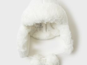 Шапка текстильная для девочек