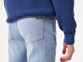 Мужские джинсы Lacoste приталенного кроя