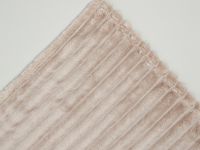 Плед Soft strip, светло-бежевый