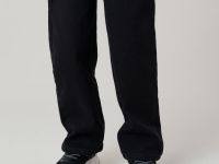 Брюки текстильные джинсовые утепленные флисом для мальчиков