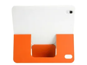 Чехол-книжка WIWU Classic Rro Magnetic для Apple iPad 10 (2022)/iPad 11 (2025) (полиуретан с подставкой) (JD-107) (белый/оранжевый)