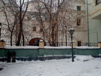 Ограда с воротами, 1902 г., гражданский инженер И.А.Иванов-Шиц