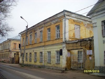 Образец жилой застройки площади и улицы