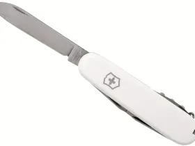 Нож перочинный Victorinox Spartan, сталь X55CrMo14, рукоять Cellidor®, белый, 12 функций, 91мм
