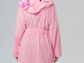 Халат текстильный для девочек