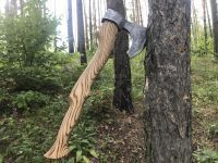 Топор модель №2, сталь ХВГ, Мастерская Ваулина