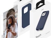 Клип-кейс uBear Touch Mag для Apple iPhone 16 Pro Max Тёмно-синий