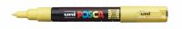 Маркер UNI "POSCA" PC-1M, 0,7 мм, наконечник пулевидный, цвет желтый