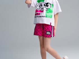 Шорты трикотажные для девочек, 2 шт в комплекте