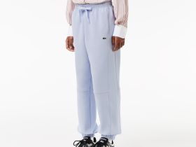 Женские спортивные брюки Lacoste из хлопка