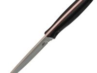 Фиксированный нож Град Горький Оса, сталь AUS-10Co, рукоять микарта, черный