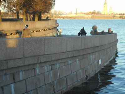 Набережная Стрелки Васильевского острова