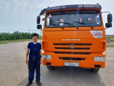 Демоэкзамен по компетенции «Водитель грузовика» впервые провели в Якутии