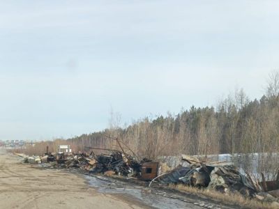 В Якутске виновных привлекут к ответственности за свалку на обочине дороги