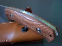 Нож с фиксированным клинком LionSteel M3 ST Santos Wood, сталь Niolox, рукоять палисандр