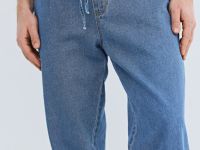 Джинсы джоггеры, Синий