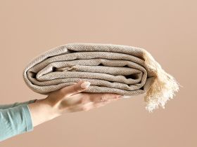 Плед Samantha, бежевый