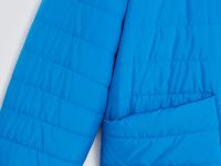 Утепленная стеганая куртка с воротником-стойкой