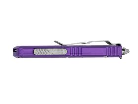 Автоматический нож Microtech UTX-85 S/E 231-4PU, сталь M390, рукоять алюминий, фиолетовый