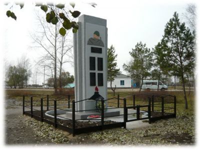 Обелиск односельчанам, погибшим в годы Великой Отечественной войны
