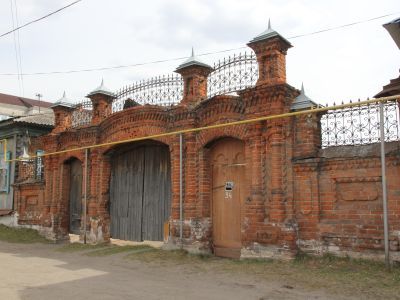 Ворота дома Попова