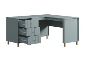 Письменный стол Моррис 150x130 Серо-зеленый
