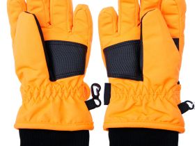 Перчатки текстильные для девочек