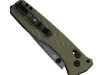 Складной нож спасателя Kizer Aegis T, сталь AEB-L, рукоять G10, оливковый