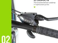 Горный велосипед Stels Navigator 620 MD 26 V010, год 2025, цвет Зеленый, ростовка 19