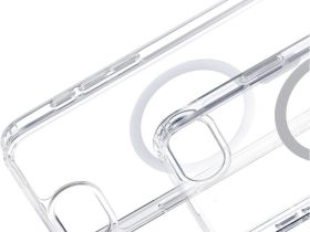 Чехол-накладка Wiwu iShield Pro Magsafe (MCC-101) для iPhone 16e пластиковый (прозрачный)